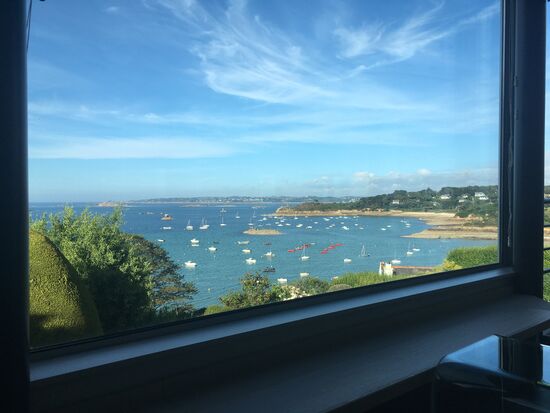 Blick aus dem Restaurant