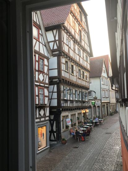 Blick aus der Küche