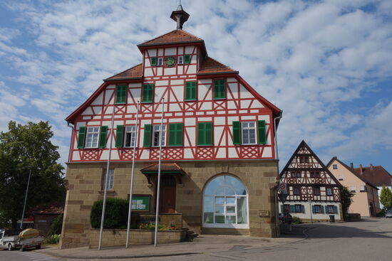 1591 Errichtung des Vorgängerbaus - heutiger Bau von 1905-1907