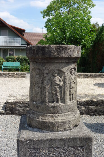 Wochengötterstein - vermutlich zur Jupitersäule gehörend