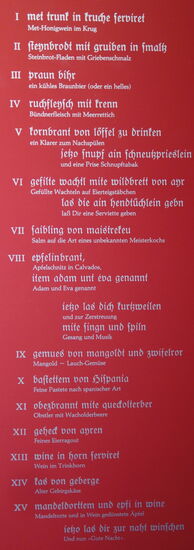 ein 25-Gänge-Menu