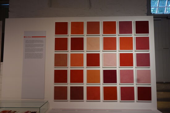 Farbpalette Rot - Rot färben