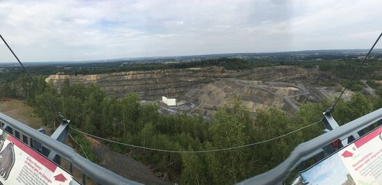 Panoramablick von der Aussichtsterrasse