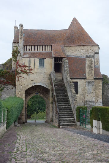 unser Stadtbesuch endet dann wieder an der Porte des Cordeliers
