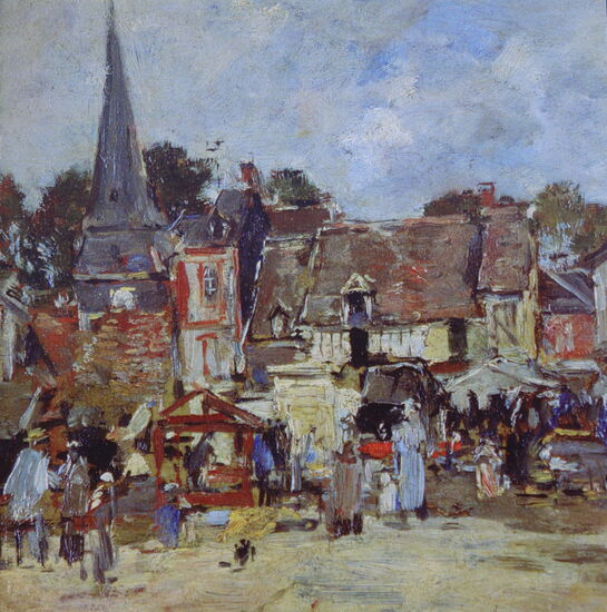Fervaques von Eugène Boudin