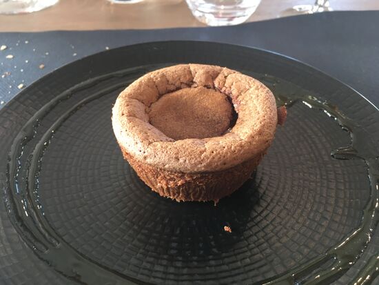 coulant chocolat et son caramel passion