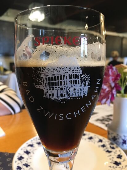 dazu natürlich ein Zwischenahner Schwarzbier