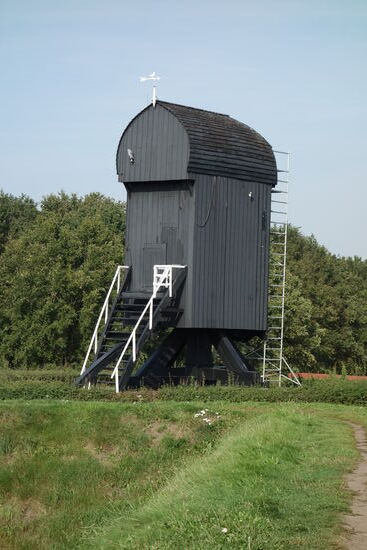 die Bockwindmühle hat leider keine Flügel (erhalten)