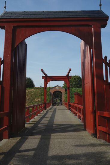 Am anderen Ende der Festung liegt das Münstersche Tor, durch den der Zugang aus Münster (Westfalen) ermöglicht wurde.