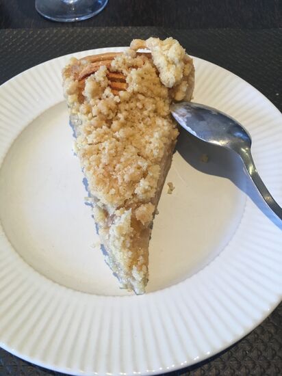 Tarte du jour (das letzte Stück!)