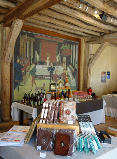 wie in jedem Museum oder Schloss - am Ende steht der Shop!