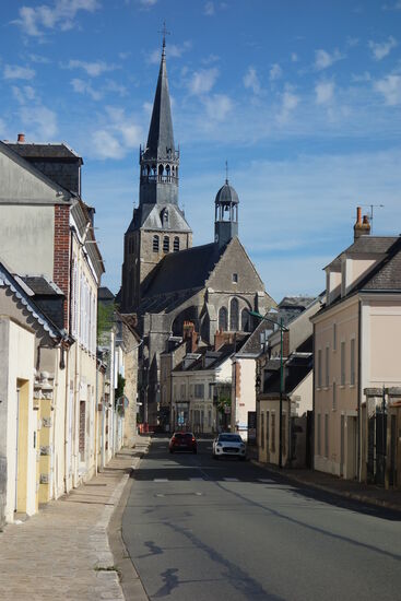 Blick auf die Kirche Notre Dame