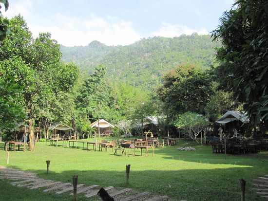 Hier gabs Abendessen