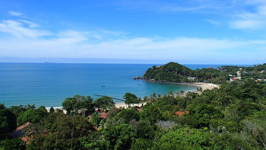 Aussicht beim Frühstück