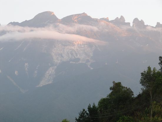 Mount Kinabalu,  4.095 m hoch