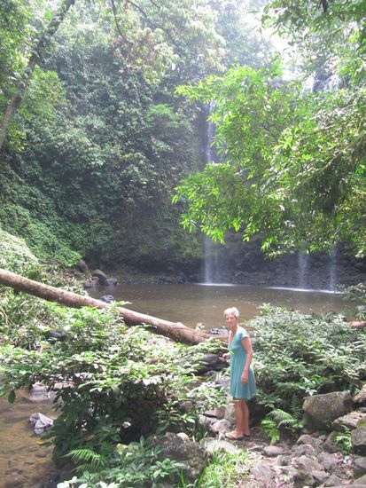 Wasserfälle im Tawau Hill Park