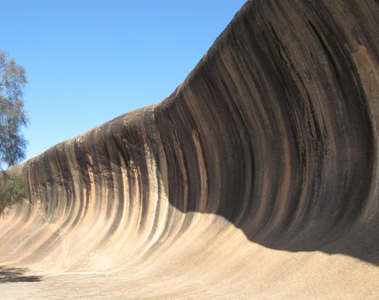 Wave Rocks in Hyden