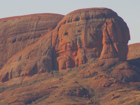 ... bei Sonnenuntergang.