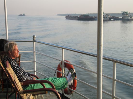 Keine "Kreuzfahrt", aber sehr entspannend.