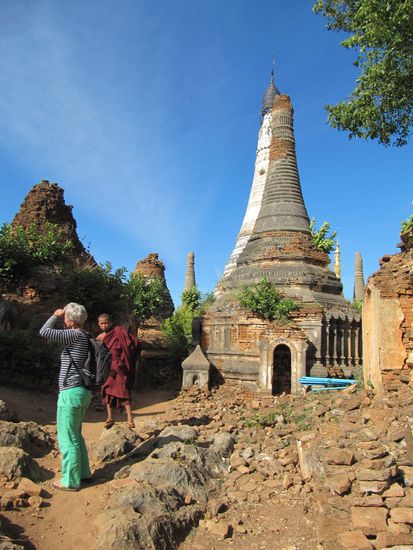 Und wieder Pagoden mit "Führer".