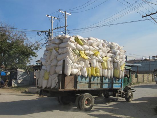 Höher geht nicht, wegen der Leitungen.