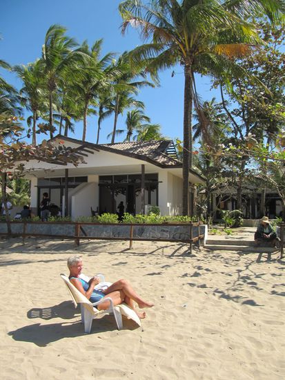 Unsere 2. Unterkunft von der einen Seite...