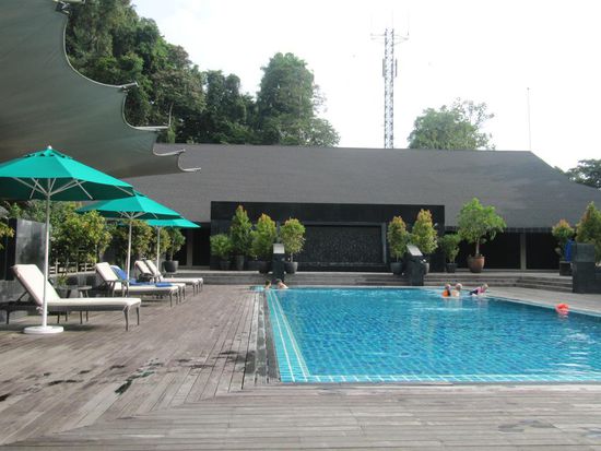 Mulu Marriott Resort (eigentlich nicht unser Ding, aber dann doch sehr, sehr schön).