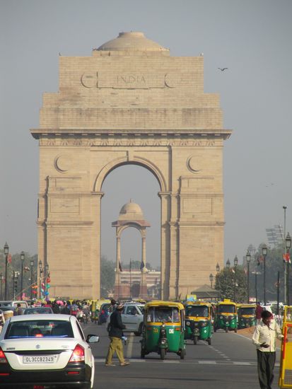 India Gate in Delhi.