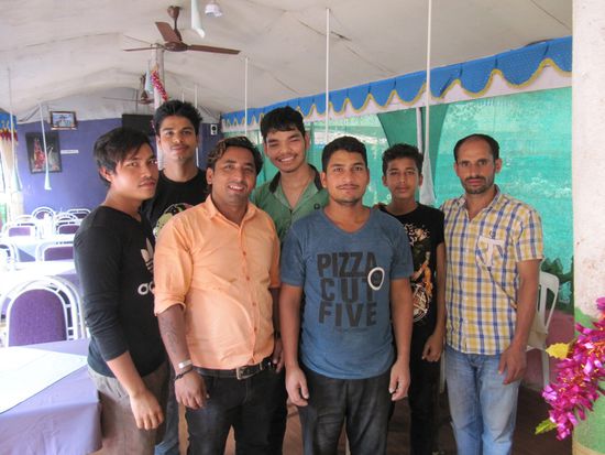 Die Mannschaft vom Fine Food