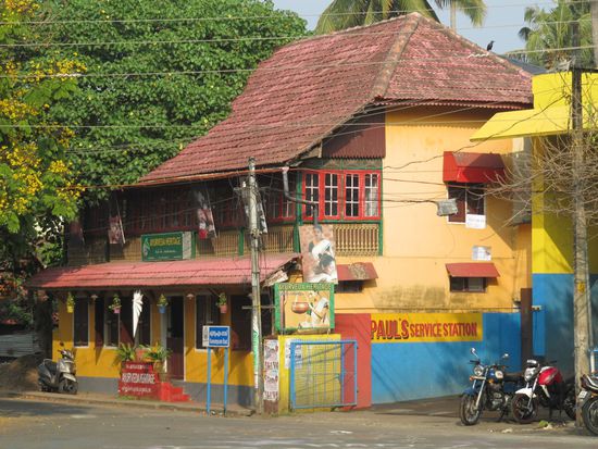Hübsche und preiswerte Guest-Häuser finden sich überall in Fort Kochi.