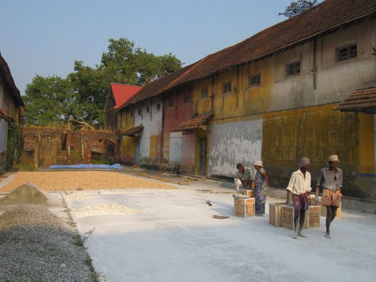 Eine uralte Ginger - Fabrik.