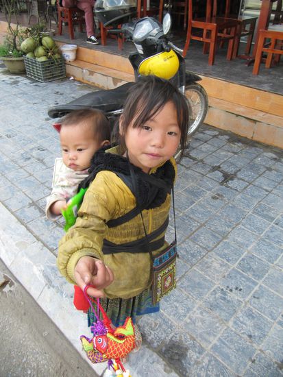 Auch Kinder mit Kindern.