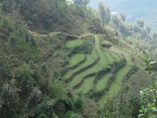 Die ersten Eindrücke bei klarem Sonnenwetter.