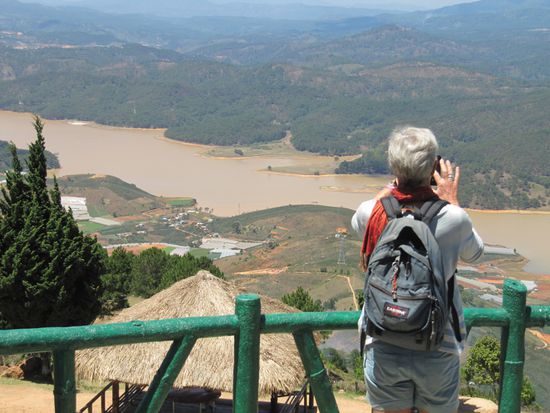 Es hat sich gelohnt. Super Sicht in 2.692m Höhe.