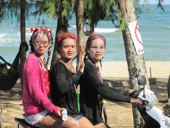 ... in kurzen Höschen und immer gut drauf.