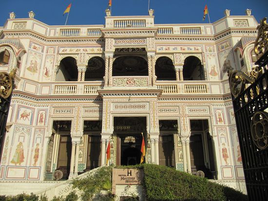 Unser Haveli in Mandawa.
