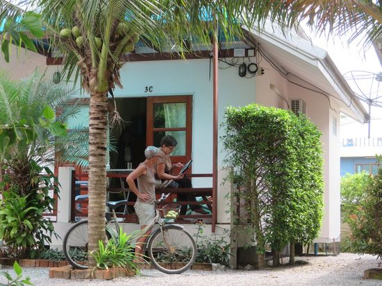 Unsere Freunde aus Dänemark Bente und Gerd sind schon seit einiger Zeit da. In 3C.