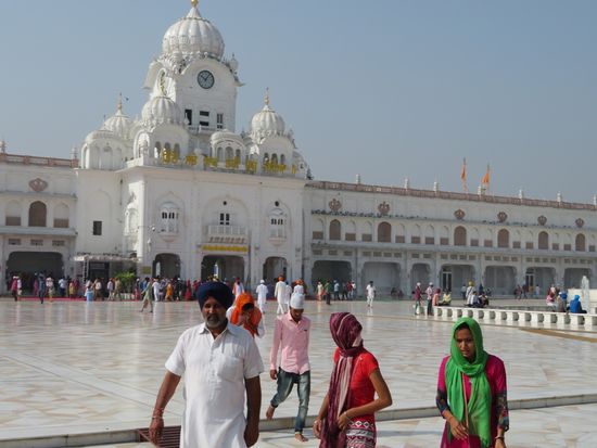 Einer der Eingänge zum Goldenen Tempel.