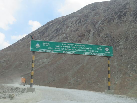 Übergang von Kashmir zu Ladakh auf 3.550 m.