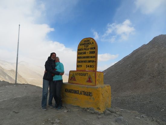 ...eiskalt, aber glücklich...