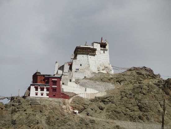 ... oder das Namgyal Tsemo Gompa, das Leh überagt.