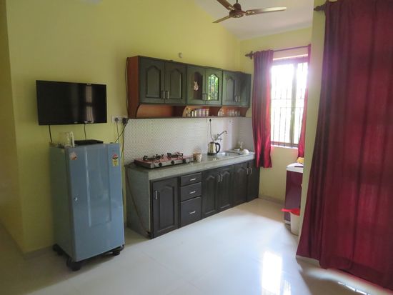 ... Küche. Marmorfliesen, Air Condition, Ventilator.