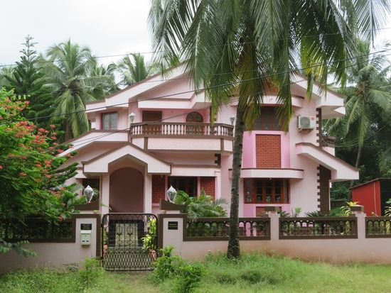 Gut wohnen kann man schon in Benaulim ...