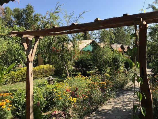... unseren Garten ...
