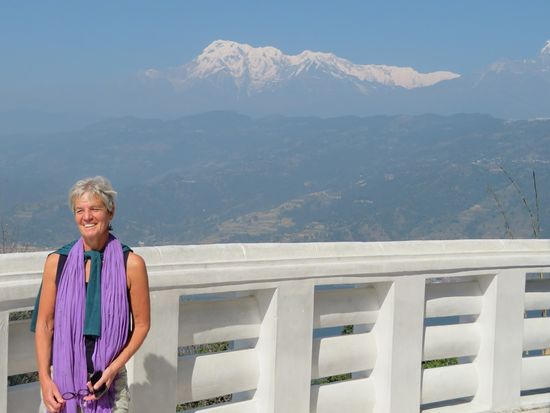 Die Wanderung zur Stupa ist ein schöner Tagesausflug von Pokhara aus.
