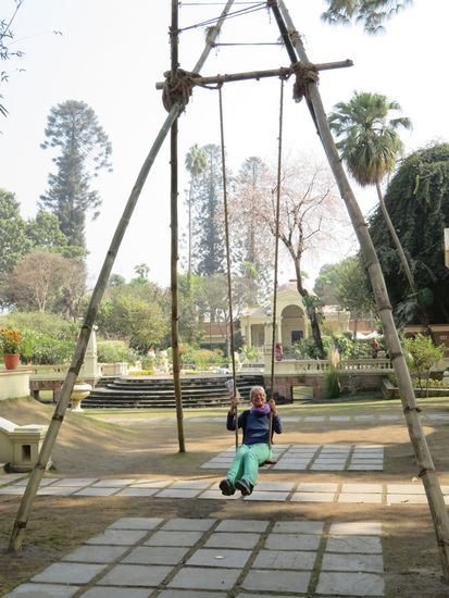 ... und schaukeln ...