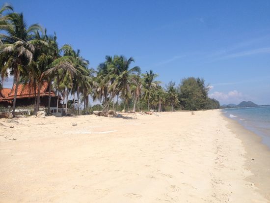 ... unser Strand ...