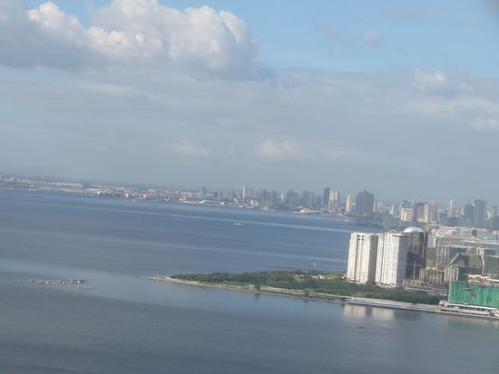 Manila beim Anflug ...