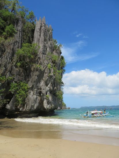 ... zu einer Bucht ...