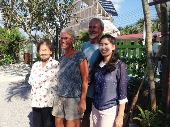 ... und Abschiedsfotos machen.